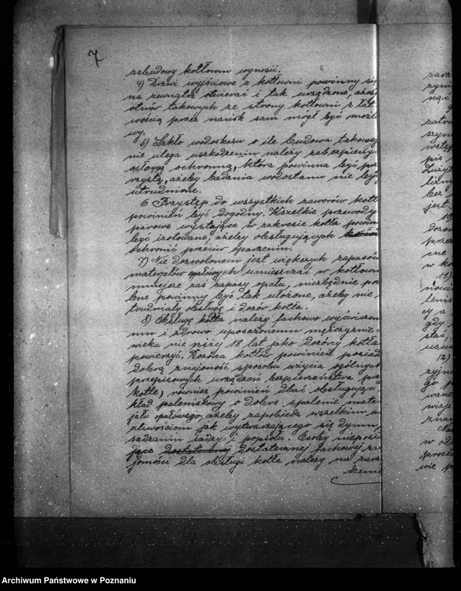 Obraz 11 z jednostki "Udzielenie koncesji na uruchomienie kotła parowego Pleszewskiej Wytłoczni Oleju"