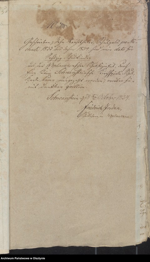 image.from.unit.number "Schwarzsteinsche Schul-Kassen Rechnung"