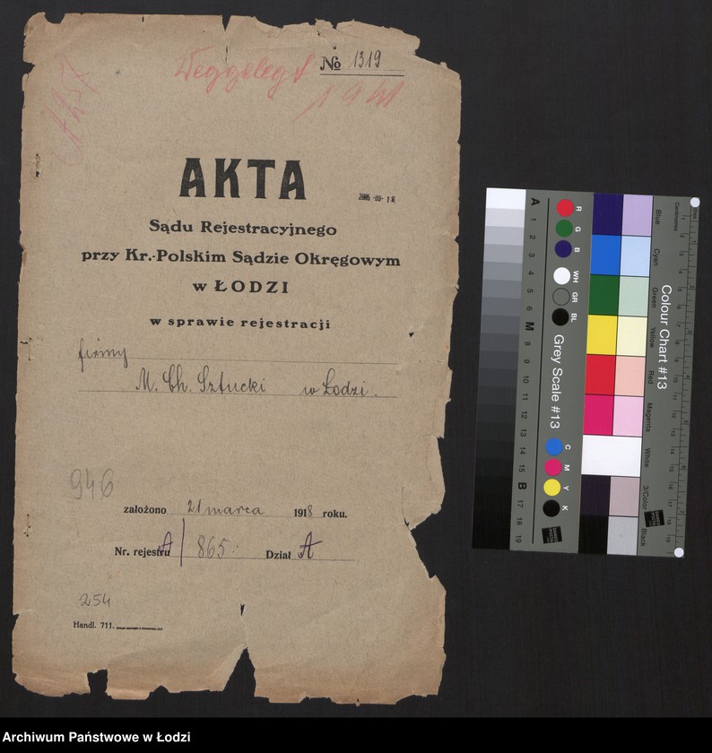 Obraz 2 z jednostki "M. Ch. Sztucki - handel pastą do obuwia i gumowych obcasów"