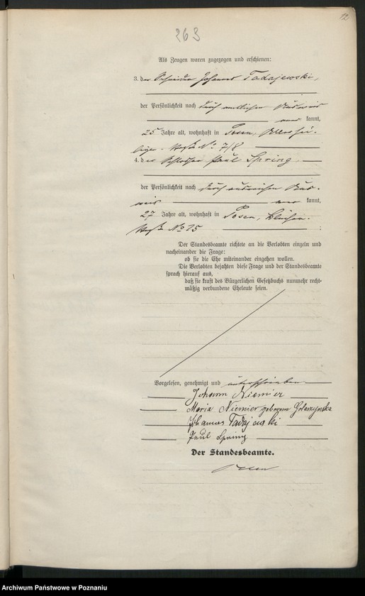 Obraz 14 z jednostki "Księga miejscowa małżeństw tom II [Rejestr główny małżeństw]"