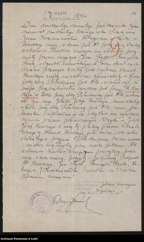 Obraz 13 z jednostki "Emanuel Monszajn- sprzedaż odpadków"