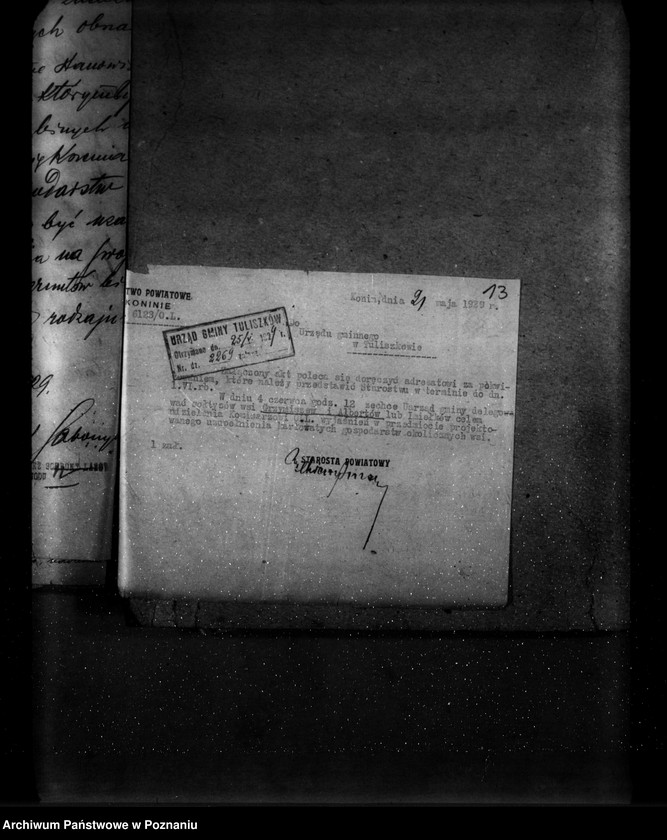 Obraz 17 z jednostki "Zmiana rodzaju użytkowania w związku z parcelacją 84 ha gruntów leśnych w majątku Grzymiszew powiat turecki"