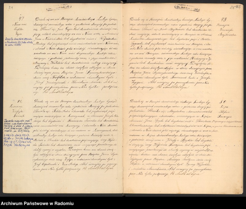 image.from.unit.number "[Duplikat akt urodzonych, zaślubionych i zmarłych parafii Krępa za 1916 r.]"