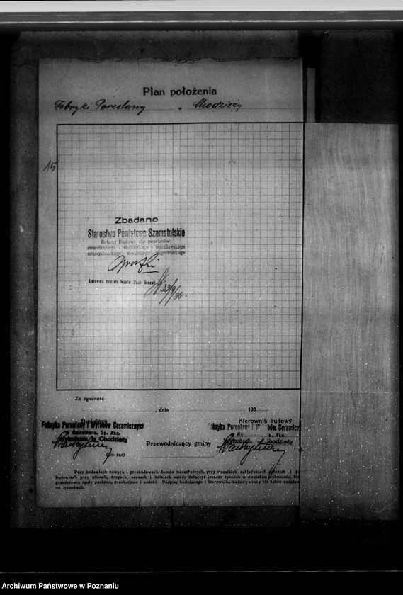 Obraz 19 z jednostki "Zatwierdzenie Zakładu Przemysłowego Fabryka Porcelany i Wyrobów Ceramicznych Spółka Akcyjna w Chodzieży pow. chodzieski"