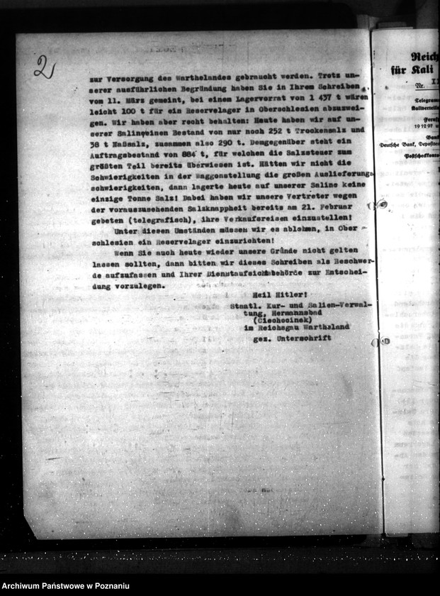 Obraz 6 z jednostki "Hermannsbad- Saline- Salzlager in Oberschlesien"