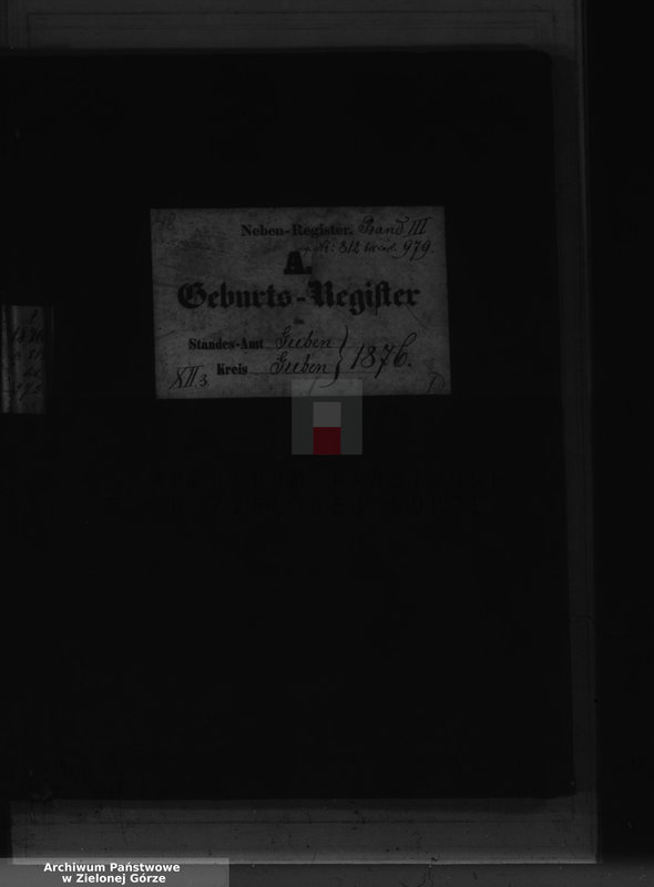 image.from.unit.number "Geburts-Neben-Register, Band III von No 812 bis No 980"