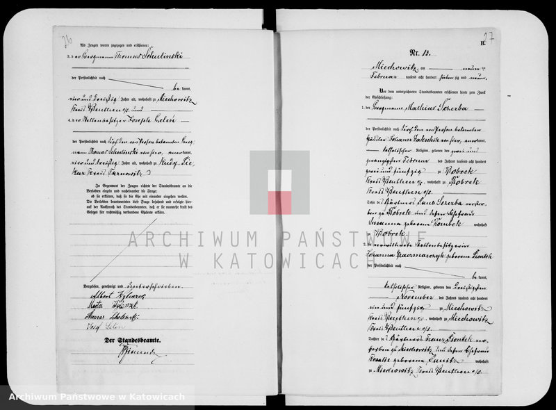 image.from.unit.number "Księga małżeństw za rok 1879 [nr 1 - 71]"