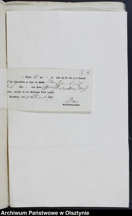 image.from.unit.number "Beläge zur Rechnung der Sackheimschen Elementaren Schulkassen"