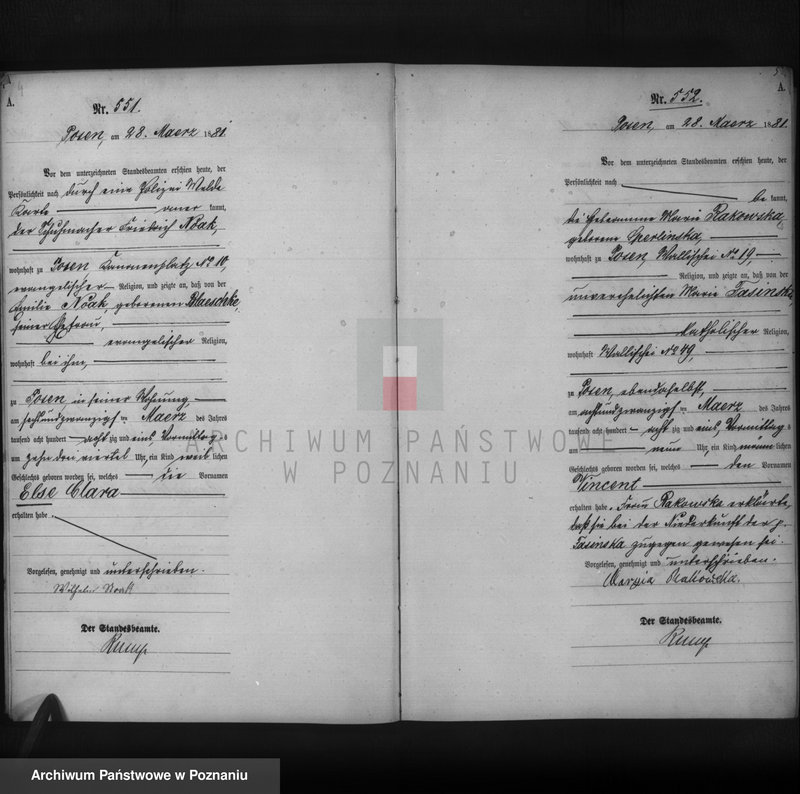 Obraz 4 z jednostki "Księga urodzeń t. II"