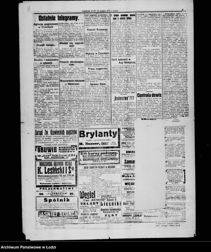 Obraz 8 z jednostki "Akta dotyczące pogromów na Ukrainie"