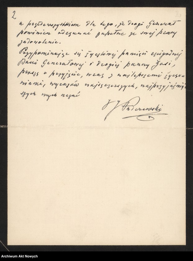 image.from.unit.number "Paderewski Ignacy Jan, pianista, polityk. Opinie o książce W. Sikorskiego. Życzenia imieninowe."
