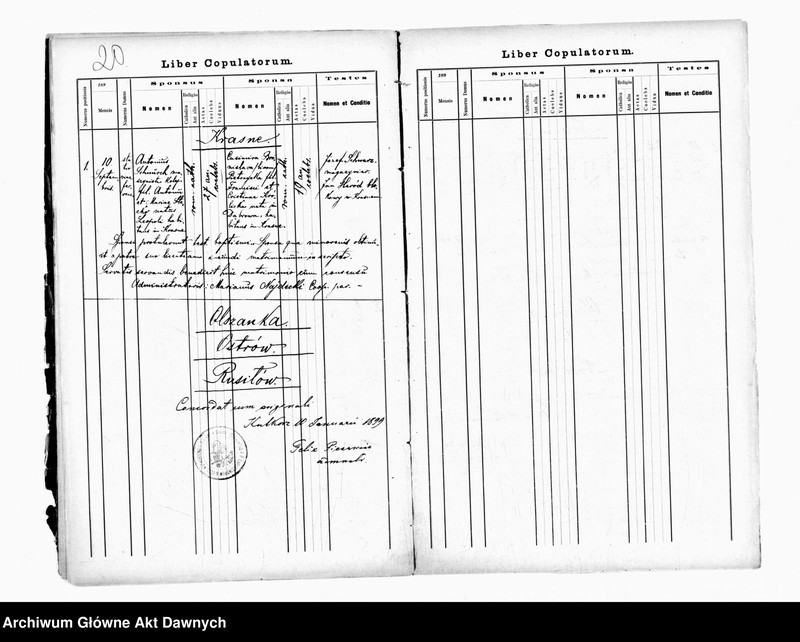 image.from.unit.number "Parafia: Kutkorz. Dekanat: Gliniany. Kopie z ksiąg metrykalnych ur., śl., zg. dla miasta Kutkorz i wsi: Bezbrudy, Firlejówka, Krasne, Olszanka, Ostrów, Rusiłów."