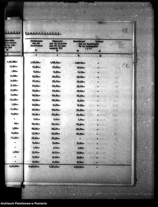 Obraz 16 z jednostki "Haushaltssatzung der Stadt Litzmannstadt (Łódź)"