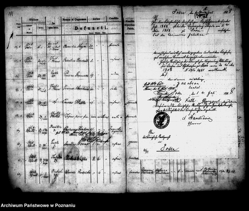 Obraz 7 z jednostki "Księga zgonów"