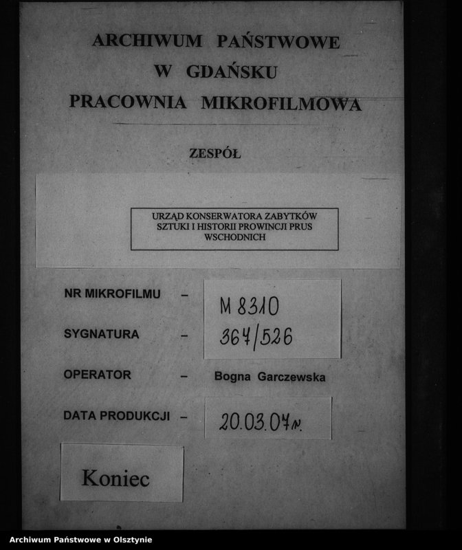 image.from.unit.number "Goldap, katholische Kirche"