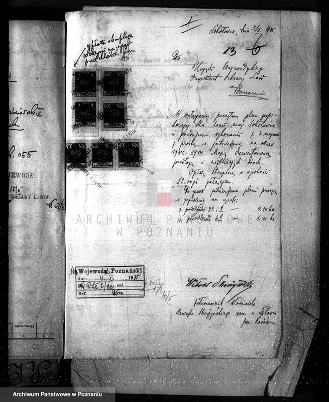 Obraz 17 z jednostki "Majętność leśna Sokołowice powiat kościański"