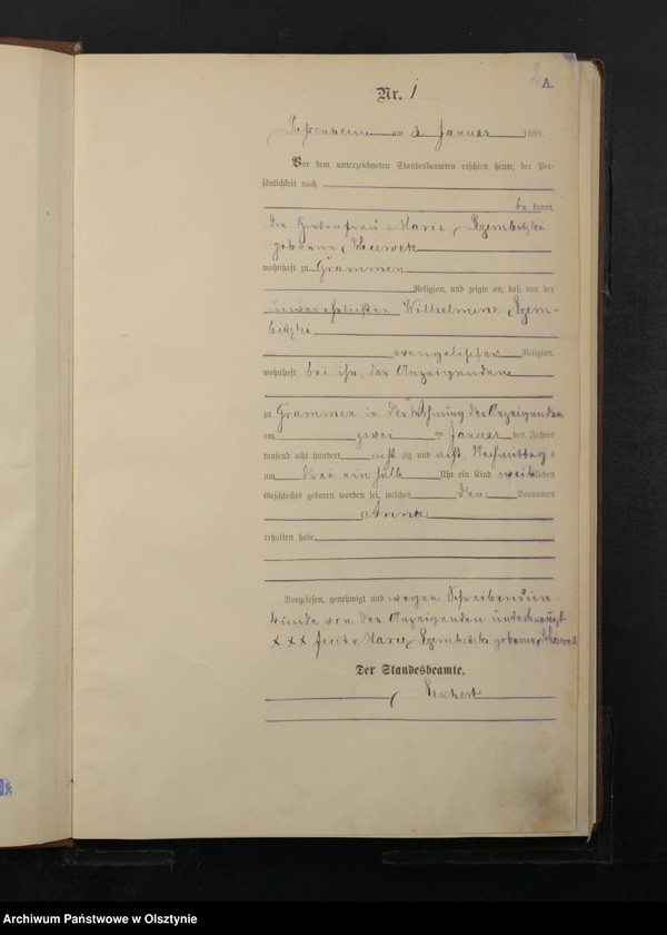 image.from.unit.number "Geburts-Haupt-Register Nr 1 - 248"