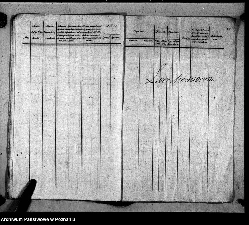 Obraz 9 z jednostki "Liber baptisatorum, copulatorum, mortuorum"