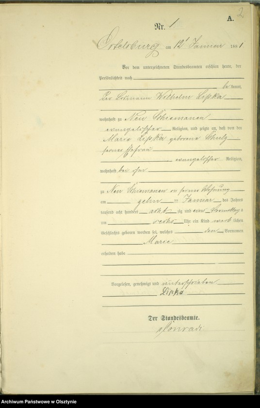 image.from.unit.number "Geburts-Haupt-Register Nr 1 - 99"