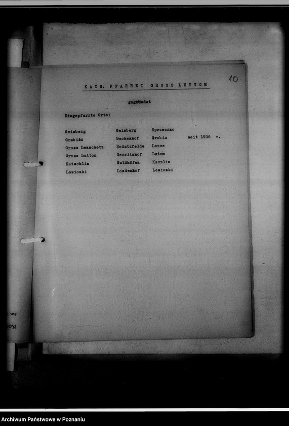 image.from.unit.number "Kreissippenamt Birnbaum [Międzychód]. Bücher evangelischer Kirchen, Altlutheraner, Bücher katholischer Kirchen, Zivilstandsregister, Seelenlisten, Zweitschriften"