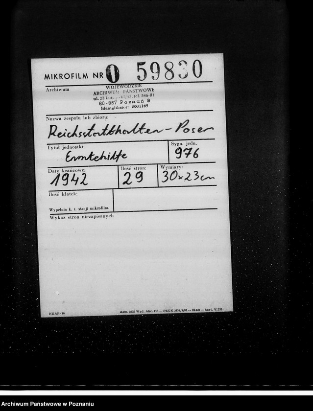 Obraz 2 z jednostki "Erntehilfe"