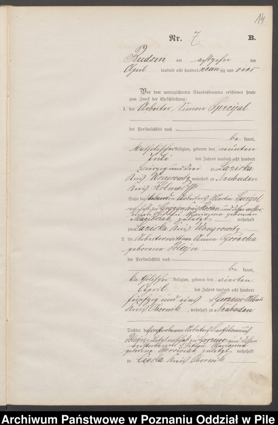 image.from.unit.number "Księga małżeństw"