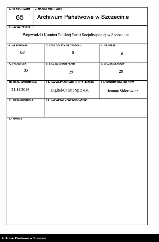 image.from.unit.number "Komunikaty wewnętrzne Centralnego Komitetu Wykonawczego PPS (1.09.-10.11.1948 )"