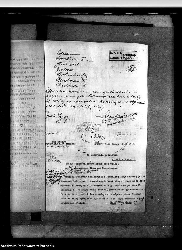 Obraz 16 z jednostki "Sprawy prawne Komisja Generalna w Poznaniu"