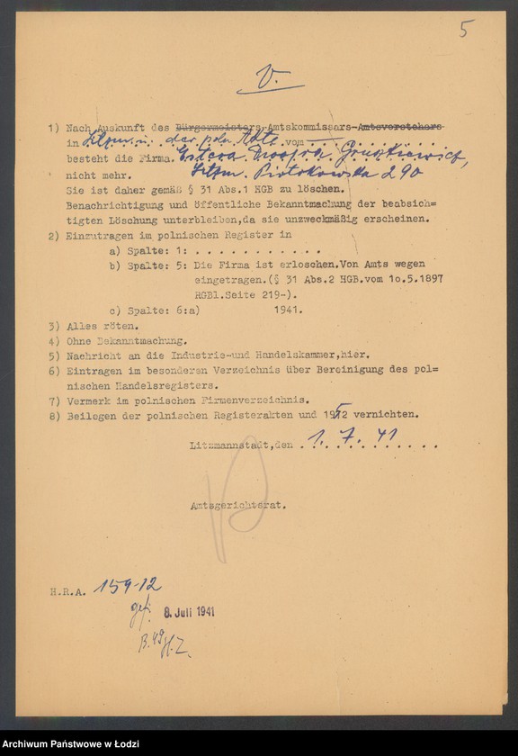 Obraz 7 z jednostki "Estera Dwojra Gruszkiewicz – piwiarnia i herbaciarnia"