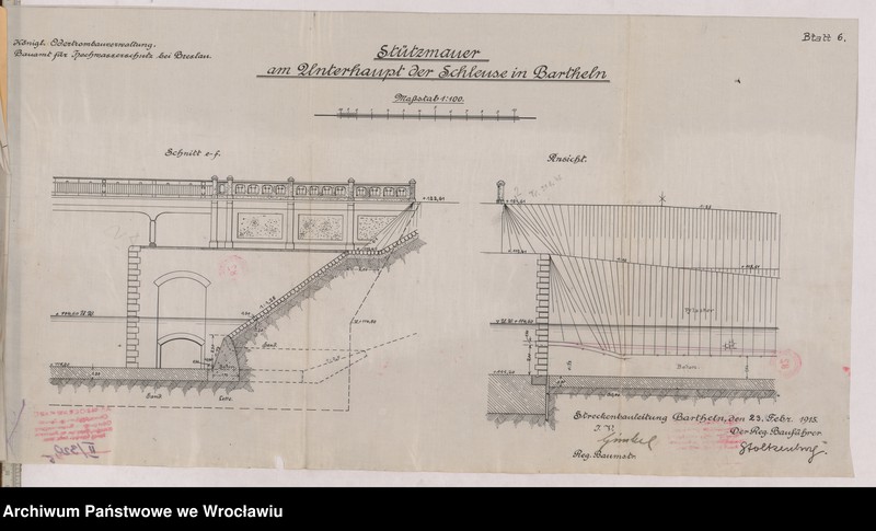 image.from.unit.number "Kostenanschlag für den verbesserten Ausbau der Vorhäen der Schleppzugschleuse Bartheln"