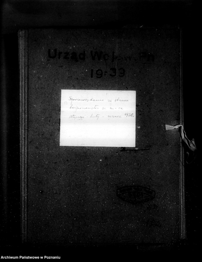 Obraz 4 z jednostki "Sprawozdania ze stanu bezpieczeństwa za miesiąc styczeń-luty-marzec 1938 r."