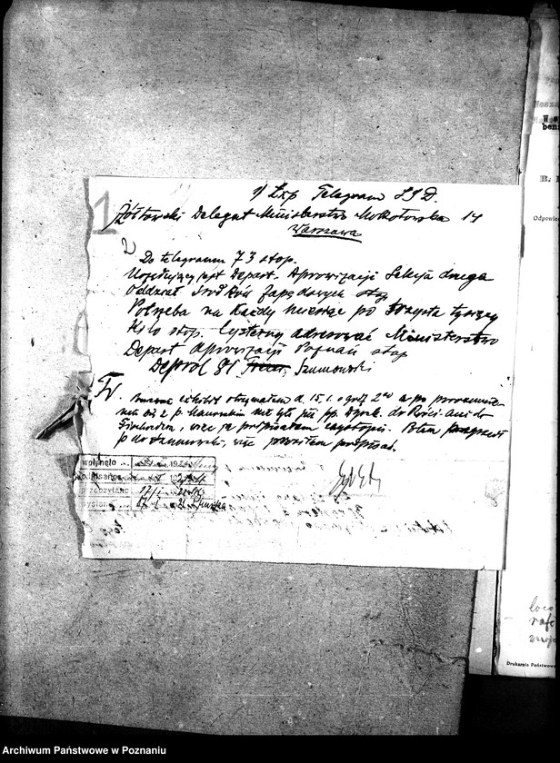 Obraz 6 z jednostki "Sprawy szczegółowo-administracyjne Ropa, benzyna itp.."