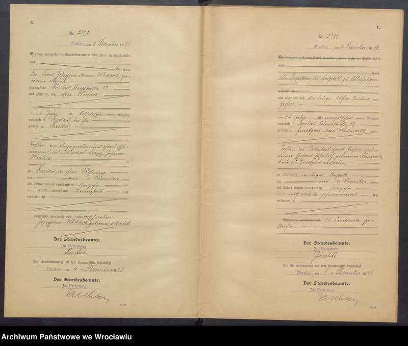 image.from.unit.number "Sterbe-Neben-Register Breslau I 1913 Band 7"