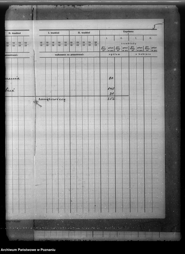 Obraz 10 z jednostki "Program gospodarczy lasu Strzyżewo w powiecie nowotomyskim 1934-1944"