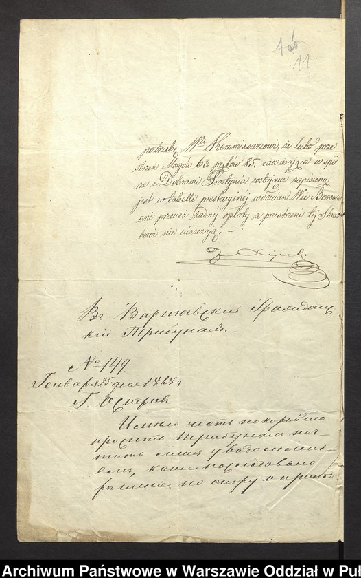 image.from.unit.number "O urządzaniu chłopów wsi Borowice wchodzących w skład własności poduchowej Brok, gm.Orło"