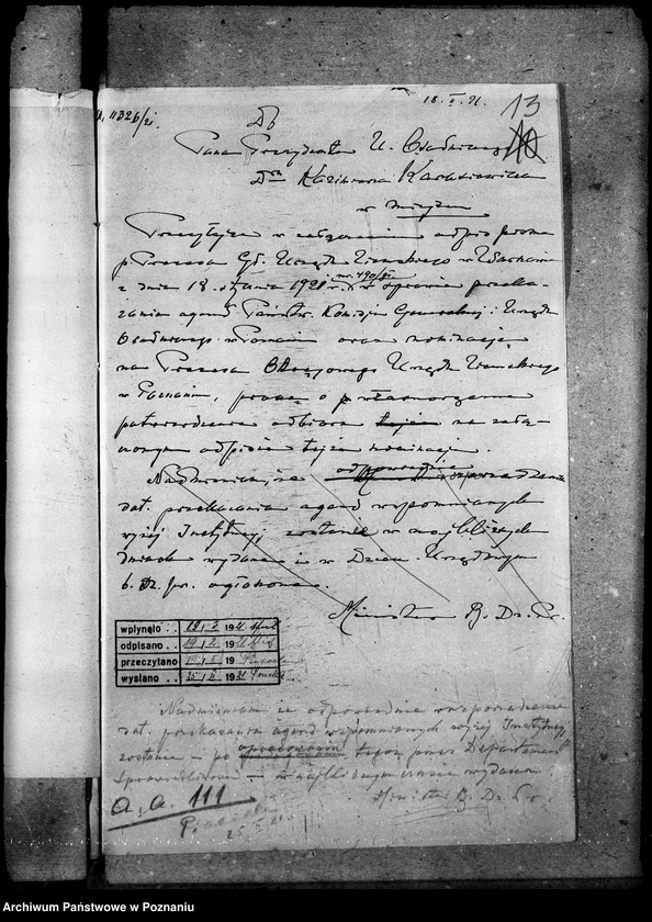 image.from.unit.number "Sprawy agrarnej reformy Urząd Osadniczy - organizacja"