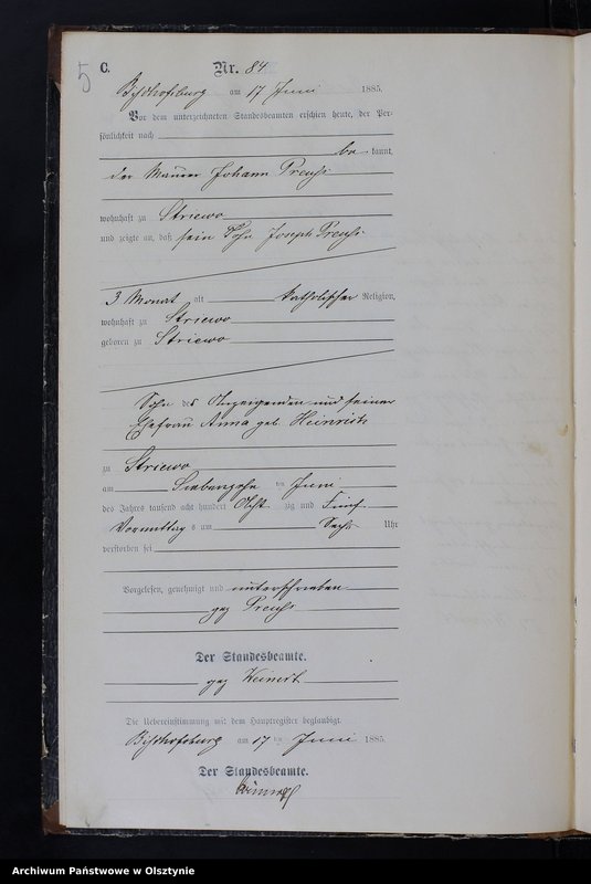 image.from.unit.number "Sterbe-Neben-Register Tom II,Nr 81 - 180"