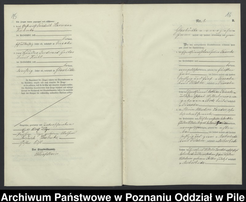 Obraz 11 z jednostki "Księga małżeństw"