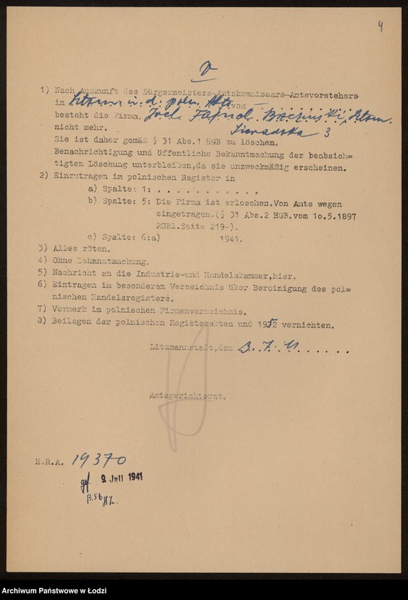 Obraz 6 z jednostki "Joel Fajwel Brzeziński- drobna sprzedaż mięsa i drobiu"