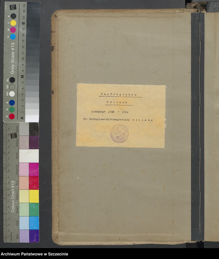 image.from.unit.number "Taufregister Gollnow. St. Katharinen-Kirchengemeinde."