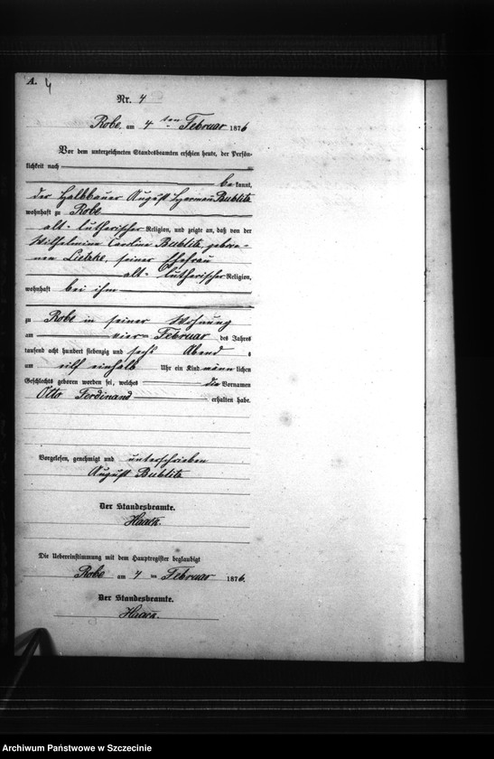 Obraz 7 z jednostki "Geburts-Register (Neben-Register)"