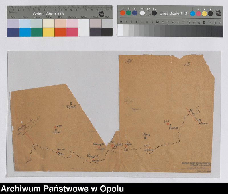 Obraz 19 z jednostki "/Korespondencja i zarządzenia dotyczące służby granicznej, wewnętrzno-administracyjnych kontroli ruchu ludności/ 31.01.- 23.05.1920"