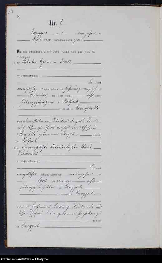 image.from.unit.number "Heiraths-Neben-Register Nr 1 - 14"