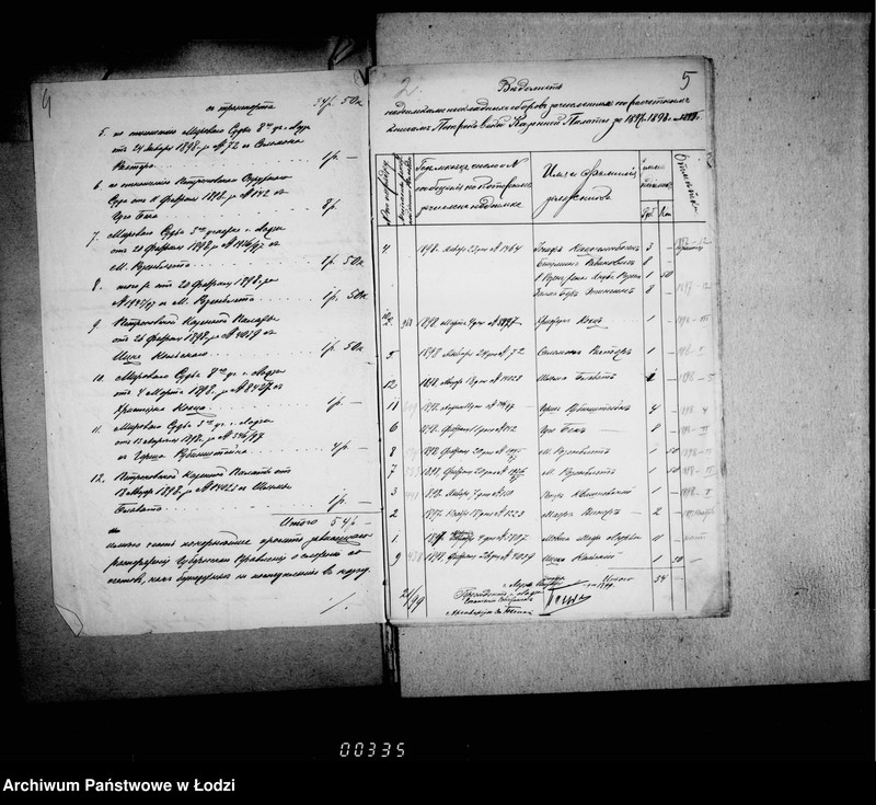 Obraz 8 z jednostki "O složenji so sčetov gerbovych štrafov"