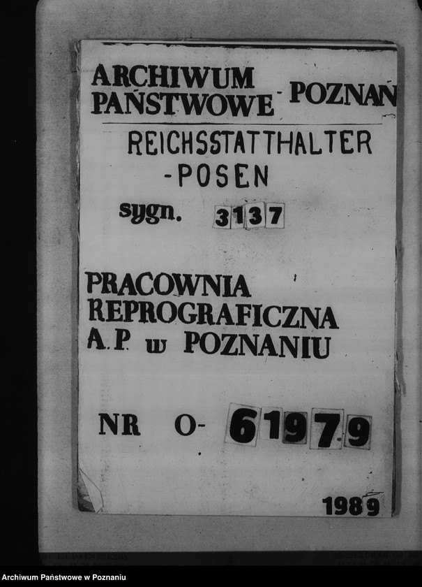 Obraz 1 z jednostki "Wertgutachten der (polnischen) beschlagnahmten Grundstücke"