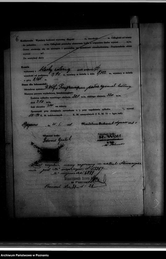 Obraz 10 z jednostki "Majątek Bieganowo powiat wrzesiński własność E. Grabskiego nr woj. kotła 6081"