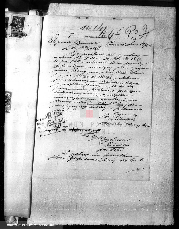 image.from.unit.number "Nadzór nad gospodarką w lasach majętności Kwiatków powiat ostrowski"