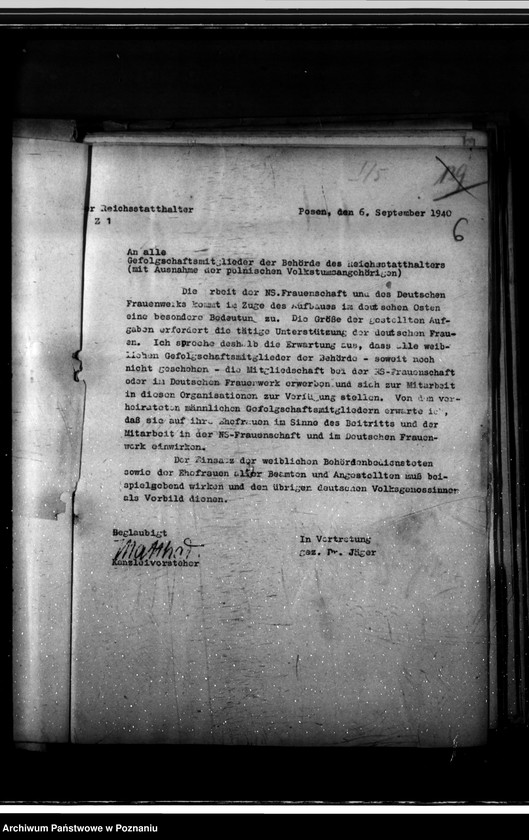 Obraz 10 z jednostki "Okólniki, rozporządzenia"