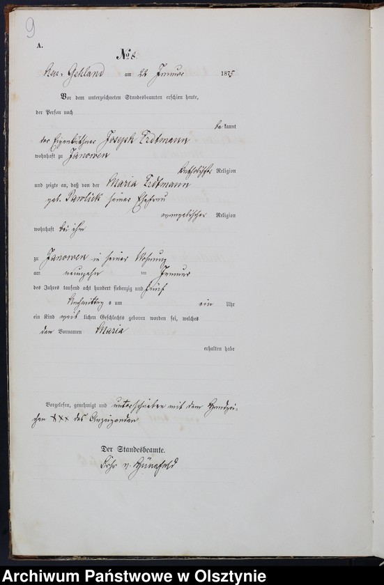 image.from.unit.number "Haupt-Geburts-Register Nr 1 - 98"