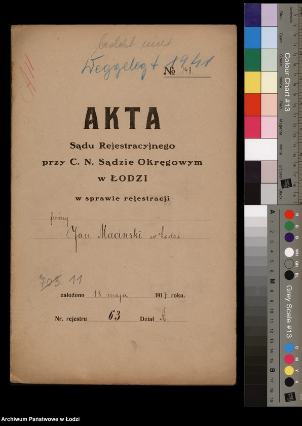 Obraz 2 z jednostki "Jan Maciński- fabryka asfaltu i przetworów ze smoły kamiennej oraz przedsiębiorstwo robót asfaltowych, dekarskich, betonowych i blacharskich"